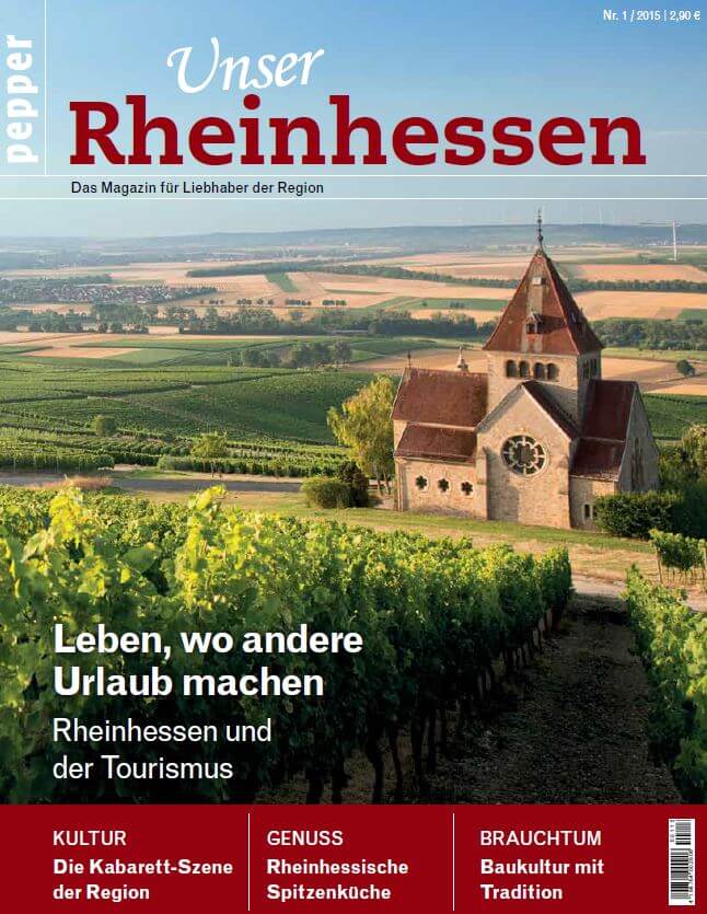 "Die schönsten Flecken" in dem Magazin "Unser Rheinhessen"