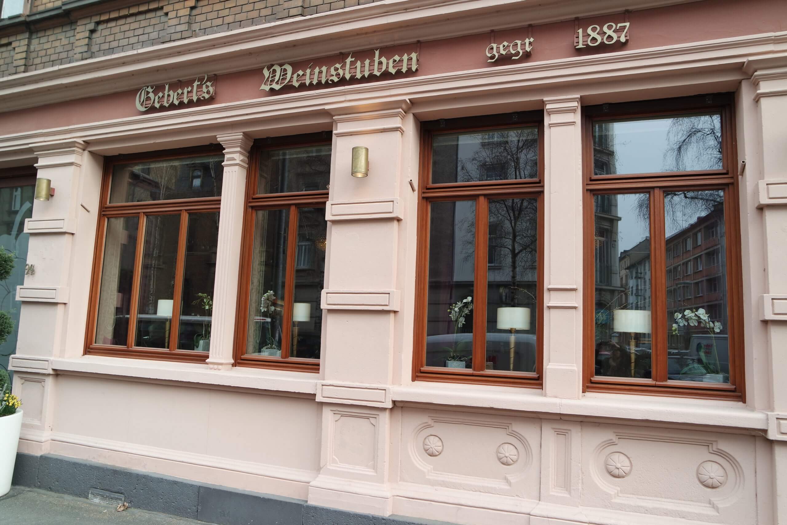 Das Restaurant mit Tradition und Klasse befindet sich in der Frauenlobstraße in Mainz