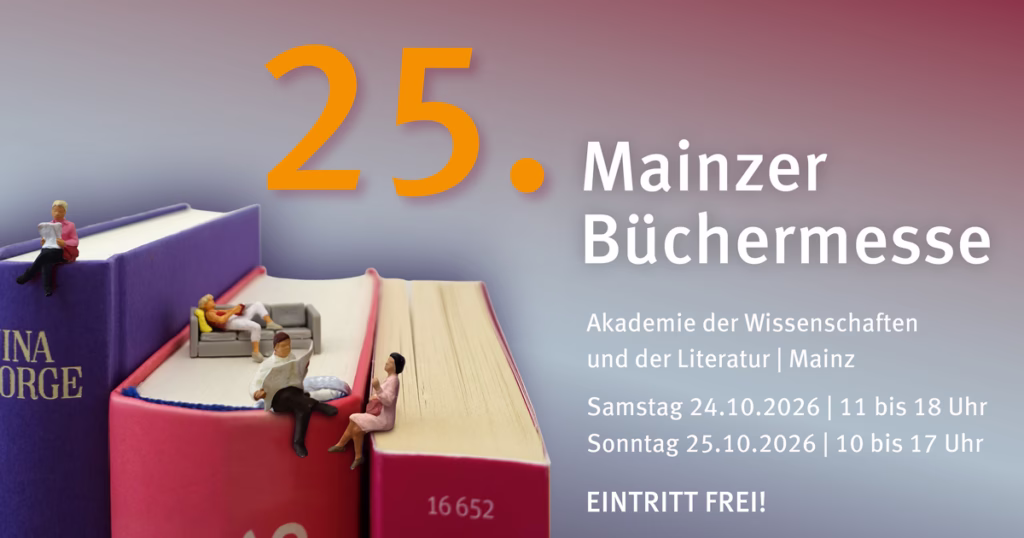 Stefanie Jung und Peter Jackob zu Gast auf der Mainzer Büchermesse